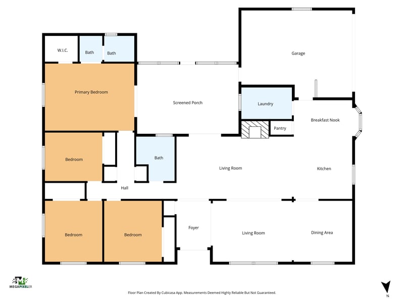 Floor plan 1 of 2093 Derby Ct, Orange Park, FL 32073