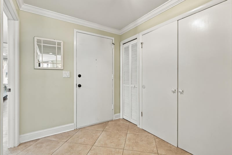 Hall closet with double doors at 805 Spinnakers Reach Dr, Ponte Vedra Beach, FL 32082