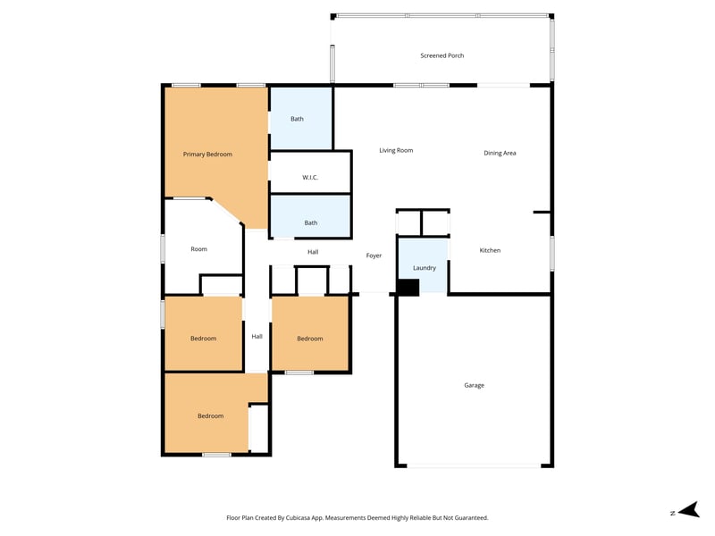 Floorplan at 7551 Mishkie Dr, Jacksonville, FL 32244