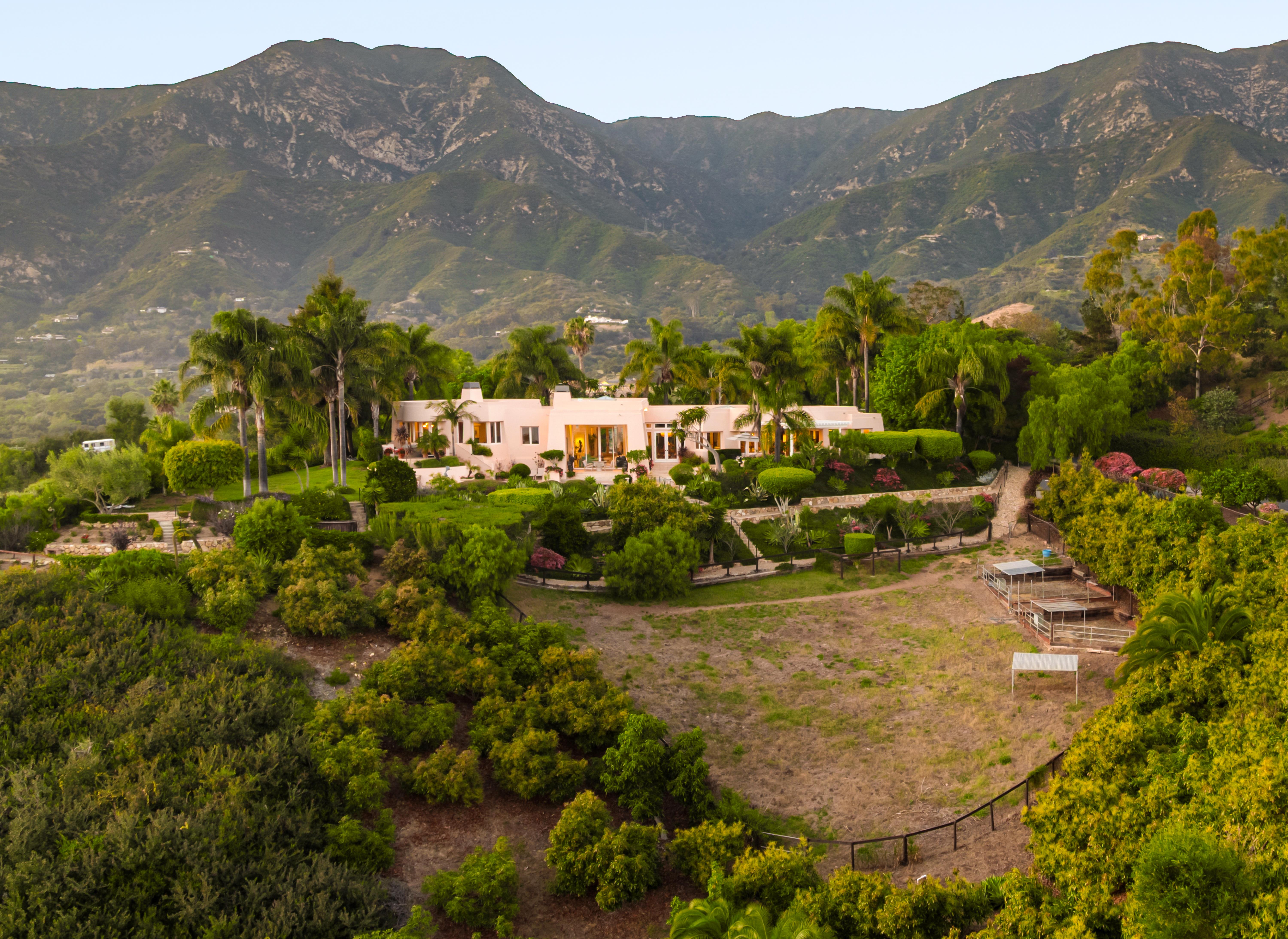 Virtual tour photography of elegant primary suite at 11 Hunt Drive, Santa Barbara CA — GTS Package by VirTour Media