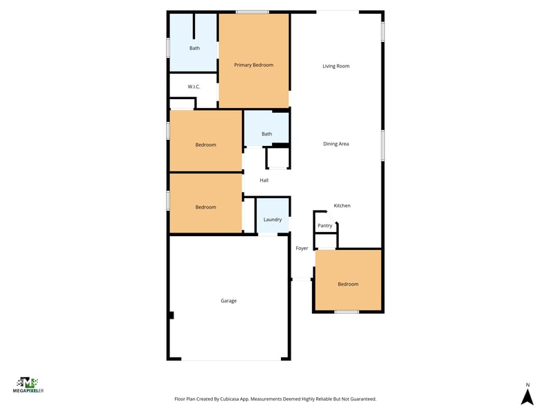Floorplan at 9167 Mill Grove Dr, Jacksonville, FL 32222
