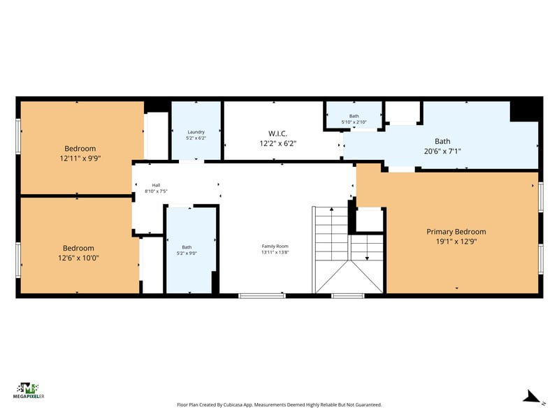 Floor plan 5 of 3680 Creswick Cir unit 17 i, Orange Park, FL 32065