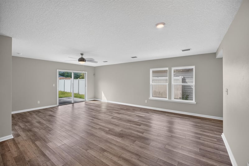 Living Room & Dining Room at 8108 Windmill Way, Jacksonville, FL 32222