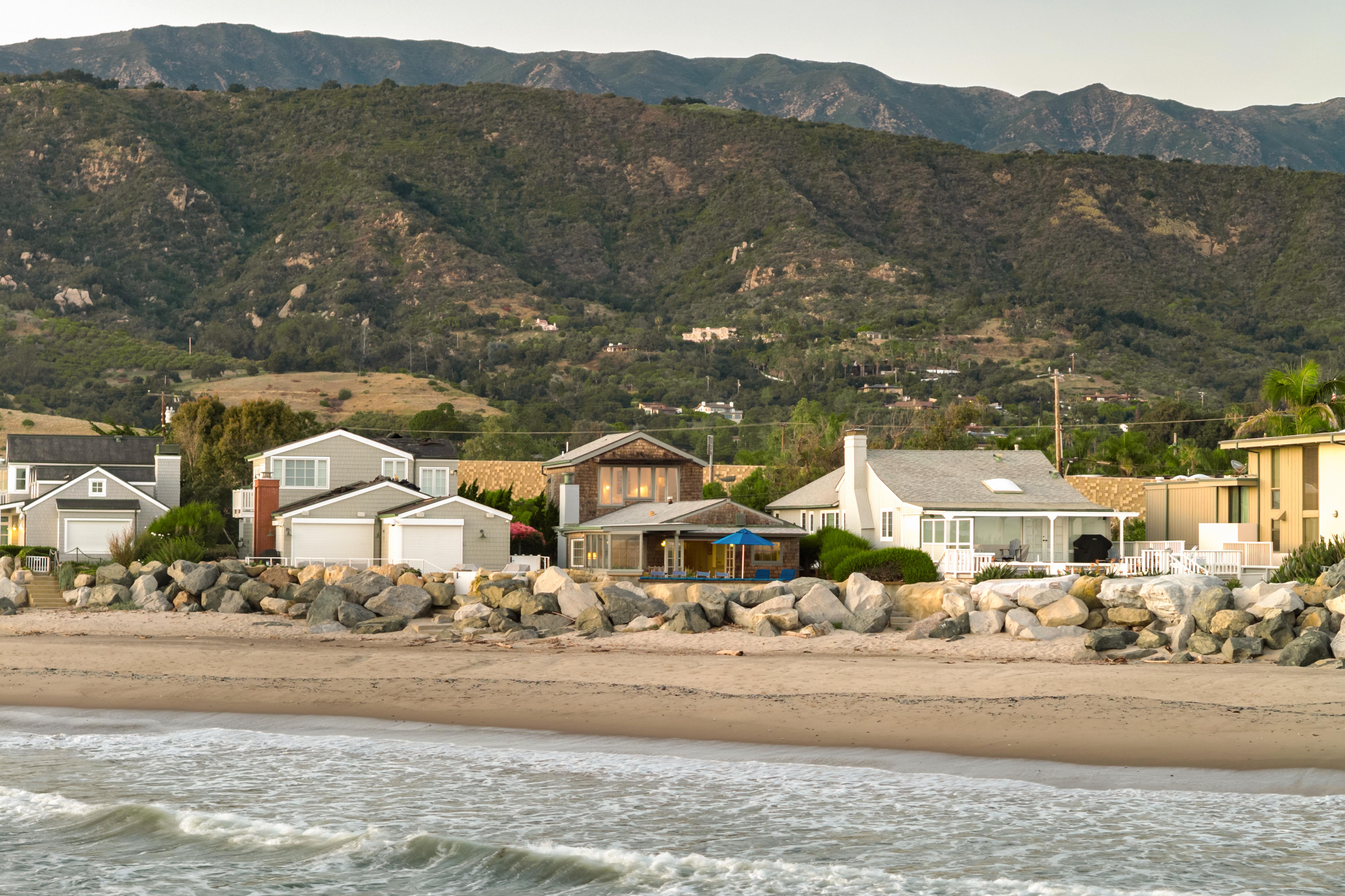 Professional real estate photography of private beach access at 3581 Padaro Ln, Carpinteria CA — the American Riviera's most coveted coastal corridor by VirTour Media