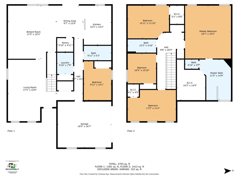 Floorplan at 3520 Oglebay Dr, Green Cove Springs, FL 32043