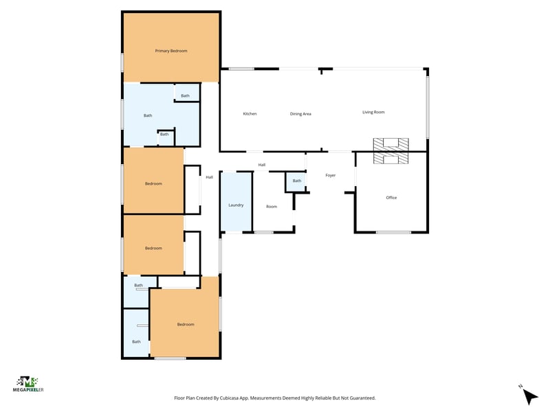 Floor plan 1 of 3977 Susan Dr, Green Cove Springs, FL 32043