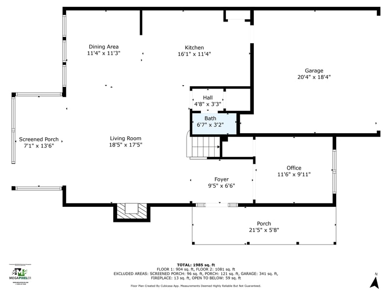 Floor plan 1 of 3954 Lionheart Dr, Jacksonville, FL 32216