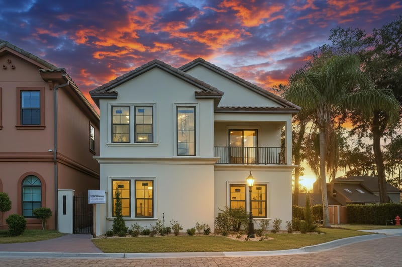 Twilight at 8865 La Terrazza Pl, Jacksonville, FL 32217