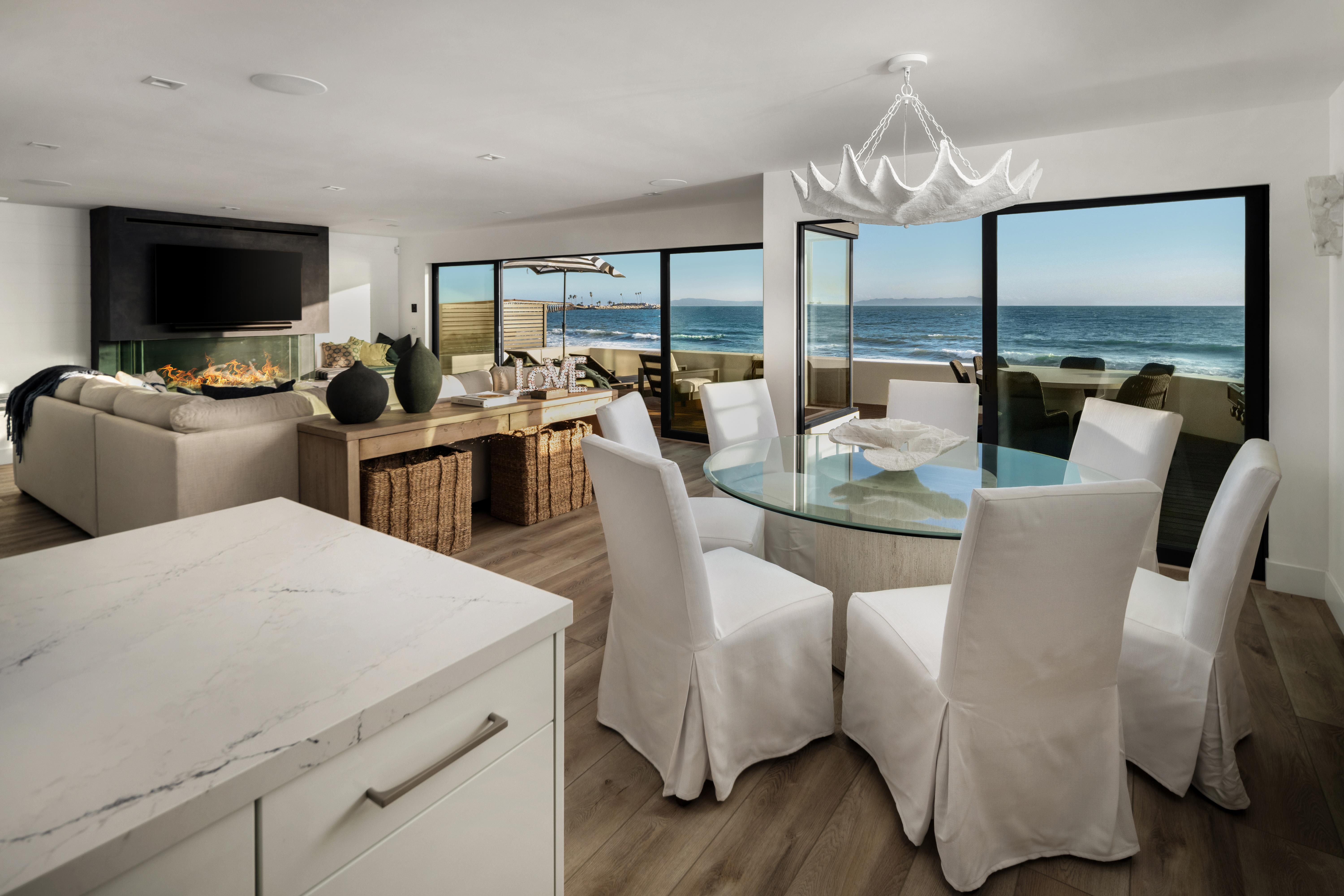 Virtual tour photography of oceanfront residence at 6726 Breakers Way, Ventura — Matterport virtual tour and floor plan real estate documentation of a distinguished Southern California coastal property. Our team captured still photography, aerial drone photography with Inspire 3 Cinema Drone, FPV clips, a cinematic property video with agent narration, a Matterport virtual tour, a Zillow Showcase, a true vertical social media reel, and floor plan scan throughout the early morning.
