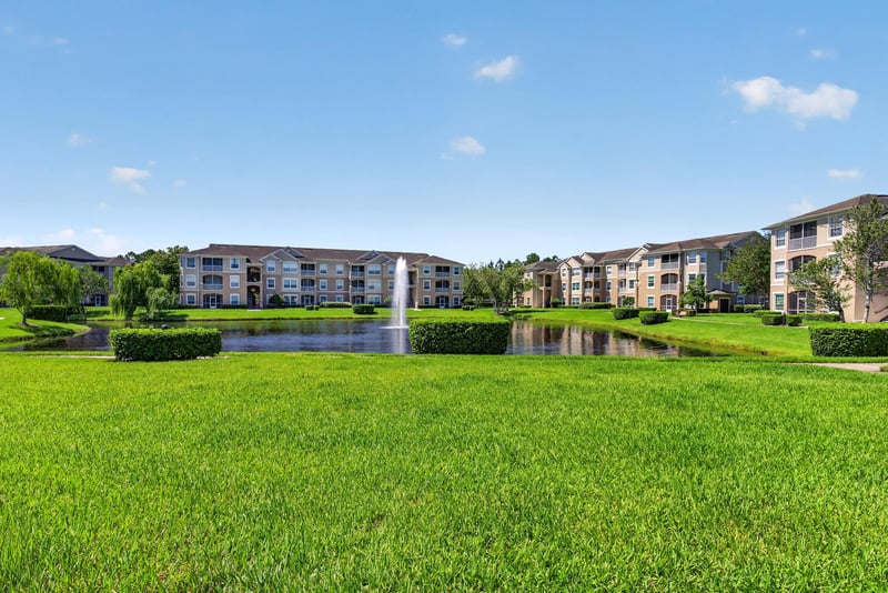 Condo building across pond at 7990 Baymeadows Rd E #404, Jacksonville, FL 32256