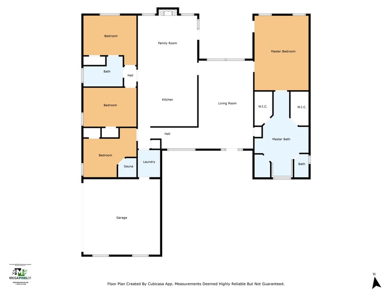 Floor plan 2 of 1806 Royal Fern Ln, Orange Park, FL 32003