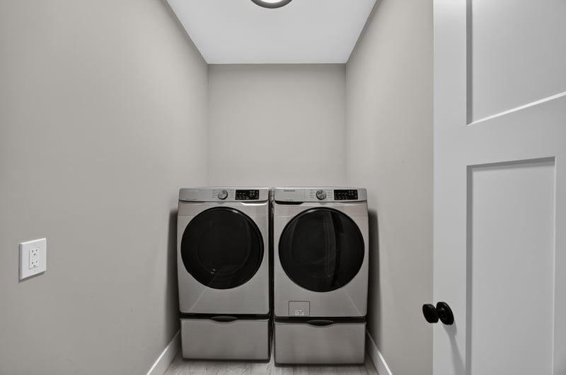 Laundry room with washer and dryer at 175 Alava Ct