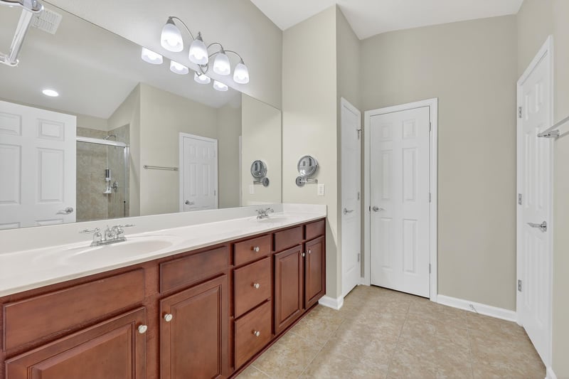 Primary Bathroom at 9080 Sweet Tree Trail, Jacksonville, FL 32256