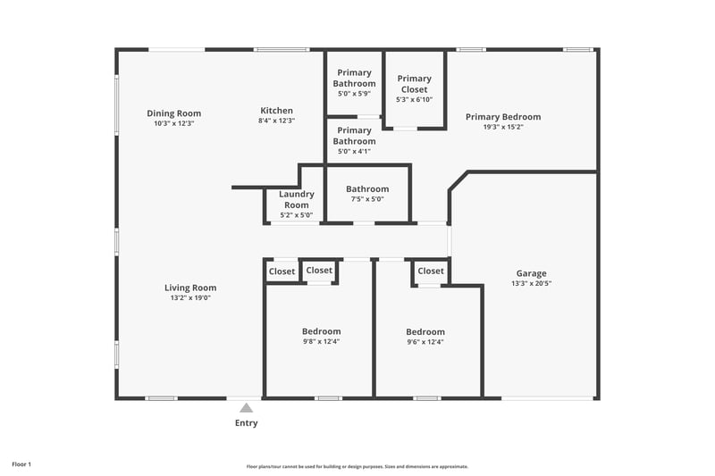 Floor plan 1 of 14192 Hampton Falls Dr N, Jacksonville, FL 32224