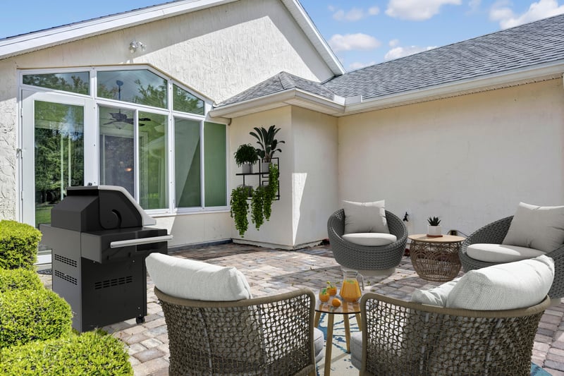 Patio Angle 2 at 608 Copperhead Cir, St. Augustine, FL 32092
