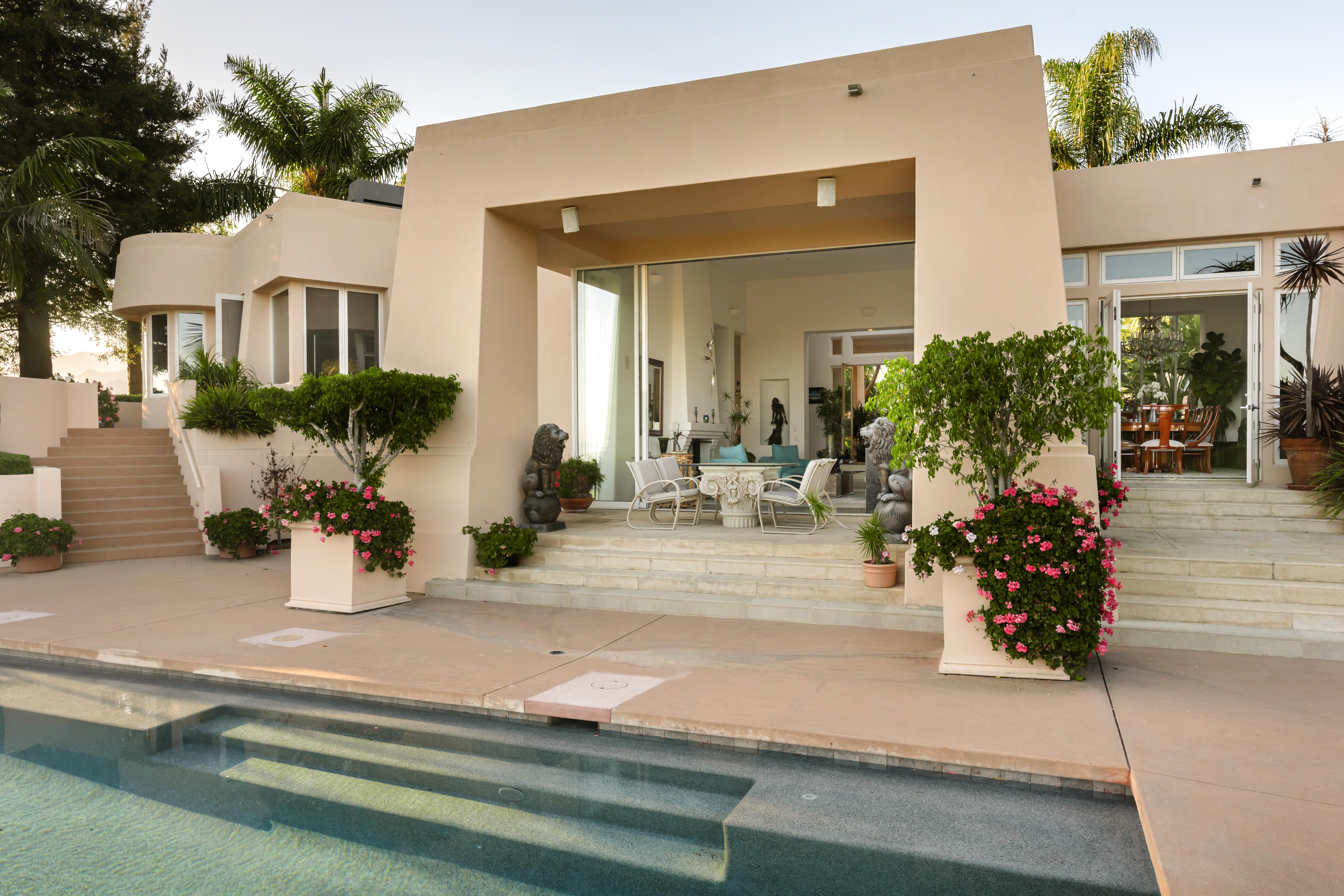 Real estate video production still frame from 11 Hunt Drive Santa Barbara — cinematic property tour by VirTour Media