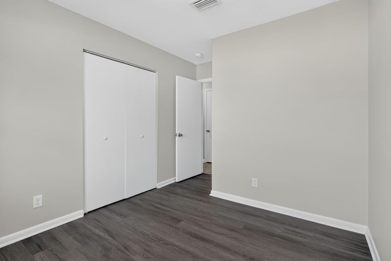 Hallway with closets at 5503 Boeing Dr, Jacksonville, FL 32207