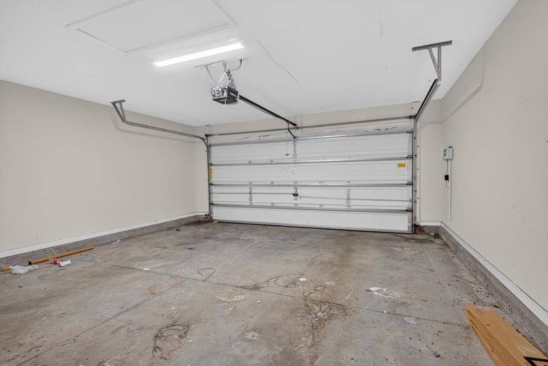 Garage interior with door opener at 95221 Siena Ct, Fernandina Beach, FL 32034