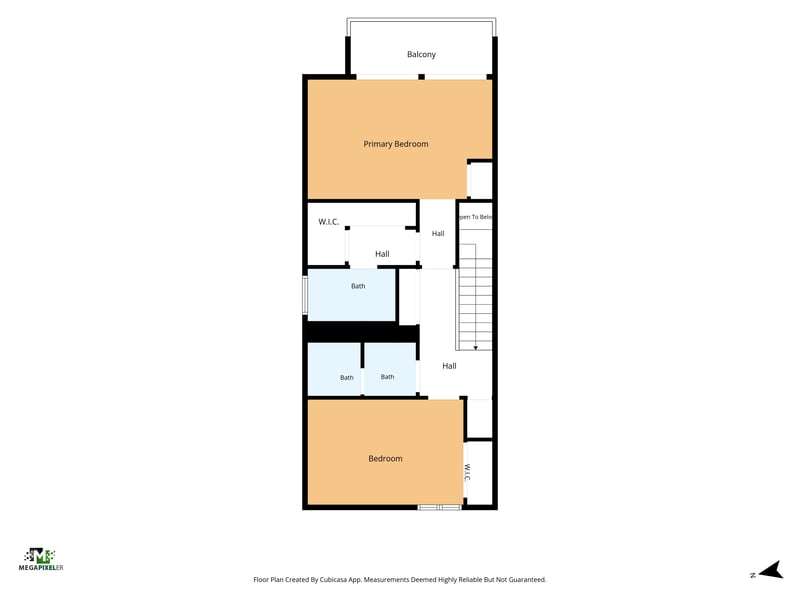 Floor plan 4 drawn by Megapixeler, Las Palmas Way, Jacksonville
