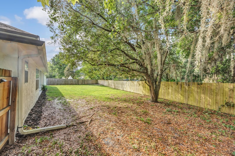 Backyard at 4320 Brandon Glenn Ct, Jacksonville, FL 32258