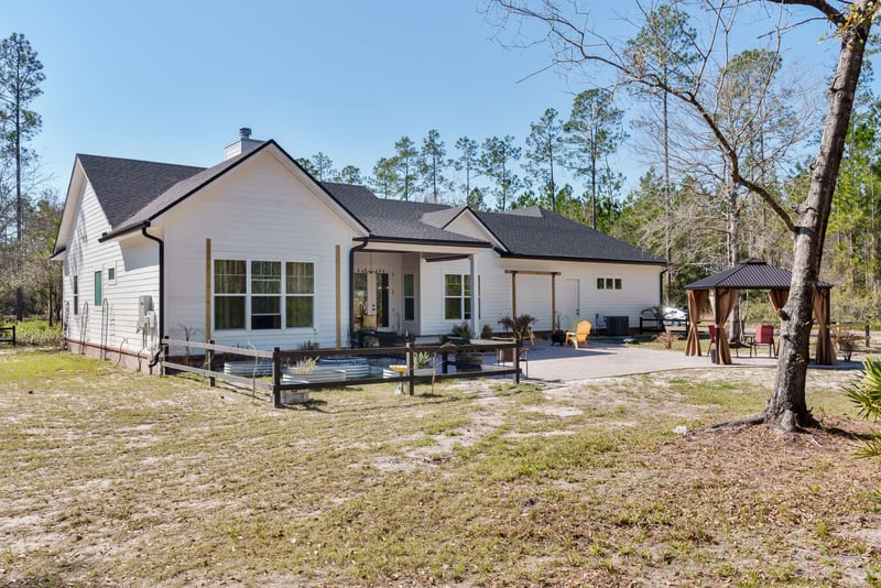 Backview at 34664 Mitigation Trail, Callahan, FL 32011