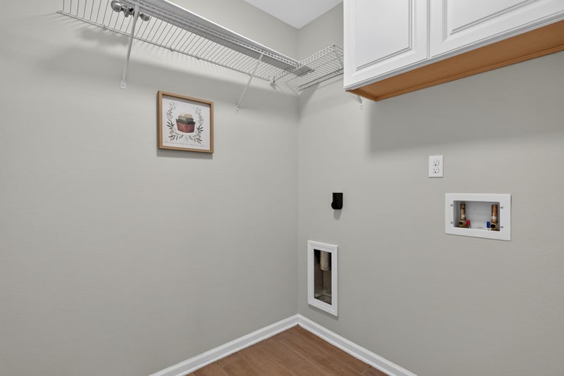 Laundry room with wall shelving at 10066 Andean Fox Dr, Jacksonville, FL 32222