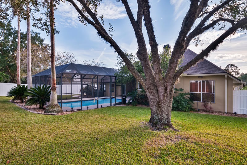 Backyard at 320 Talwood Trce, Jacksonville, FL 32259