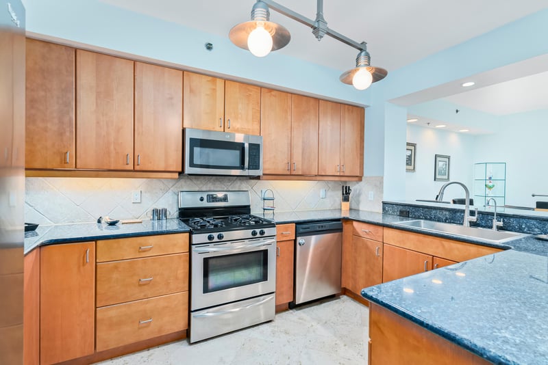 Kitchen alternate angle at 7790 A1A S #104, St. Augustine, FL 32080