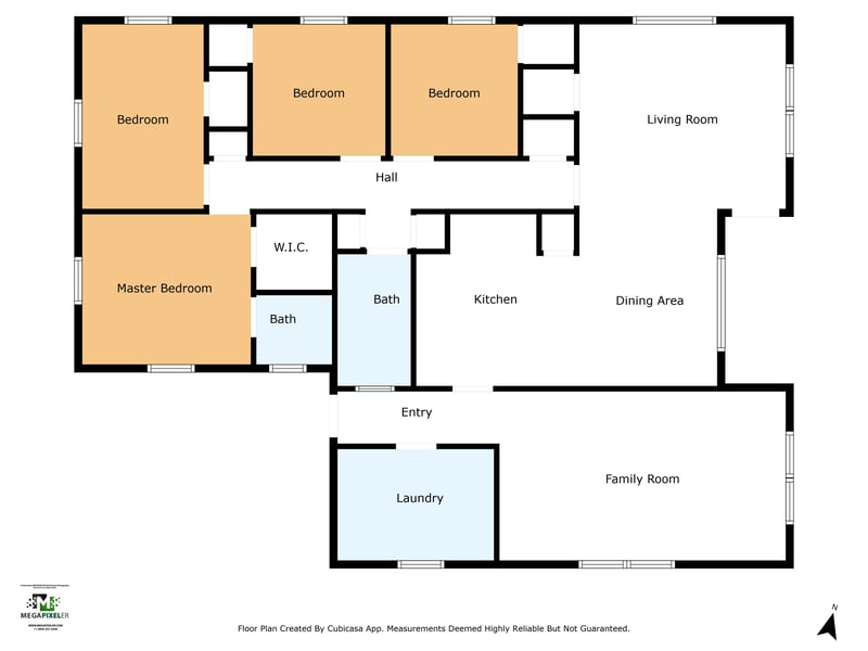Floor plan 2 of 810 Moseley Ave, Palatka, FL 32177