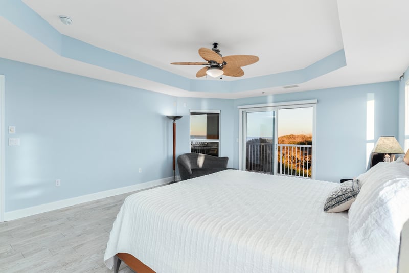 Master Bedroom Angle 3 at 7790 A1A S #104, St. Augustine, FL 32080
