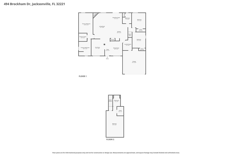 Combined at 494 Brockham Dr, Jacksonville, FL 32221