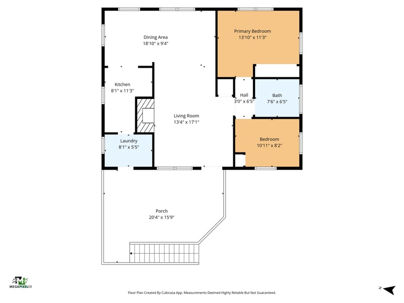 Floor plan 4 of 6433 Madison St, St. Augustine, FL 32080