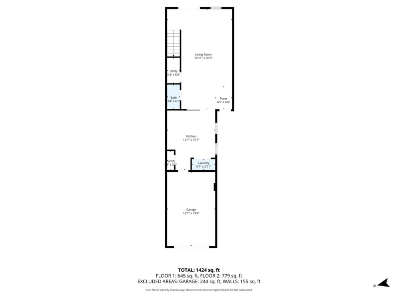 Floor plan 2 of 12784 Veterans Ct, Jacksonville, FL 32218
