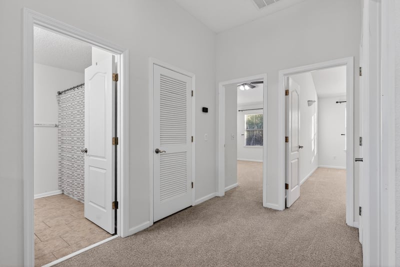 Upstairs Hallway at 3698 American Holly Rd, Jacksonville, FL 32226