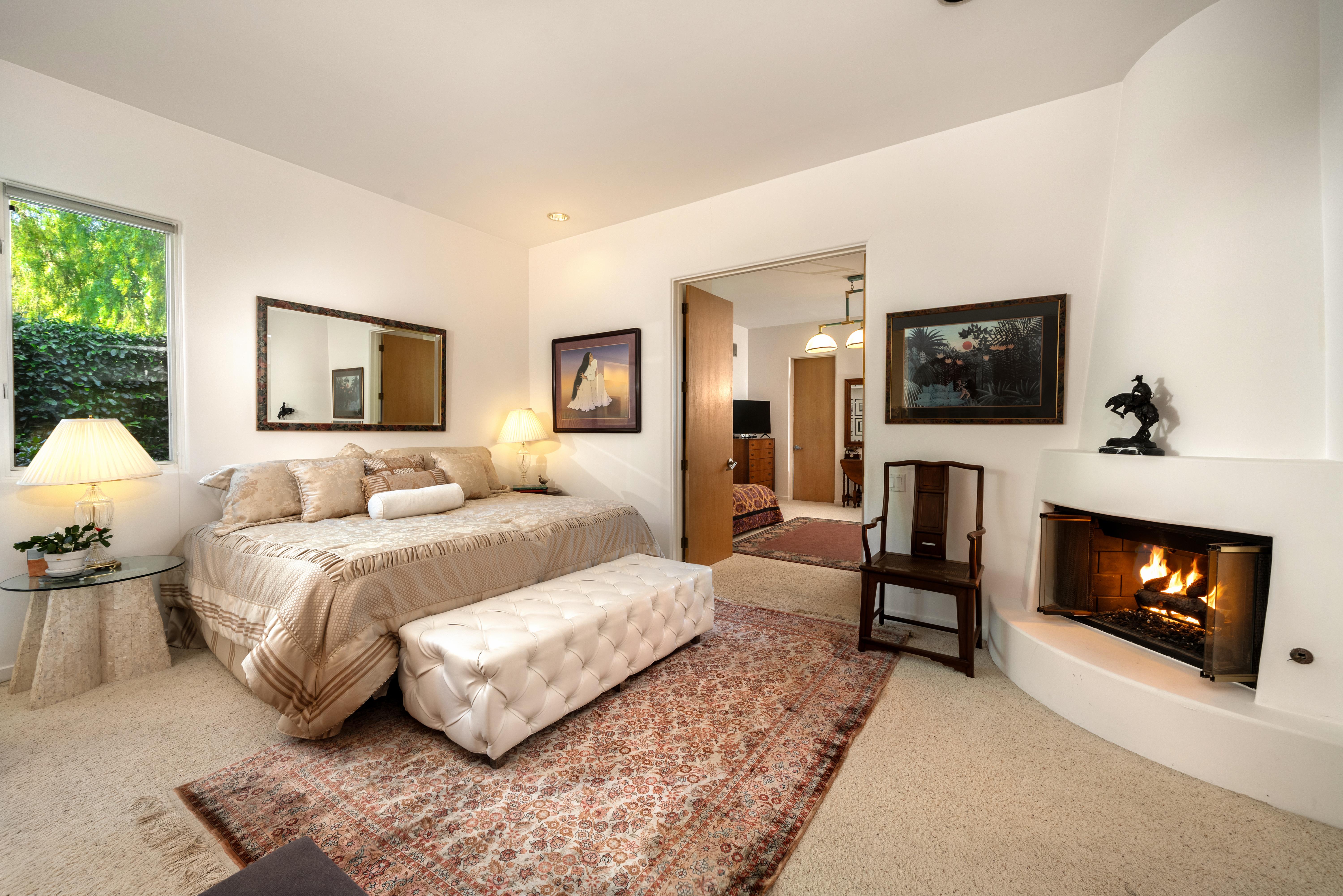Virtual real estate photography of outdoor living area at 11 Hunt Drive Santa Barbara — Pacific Ocean views by VirTour Media