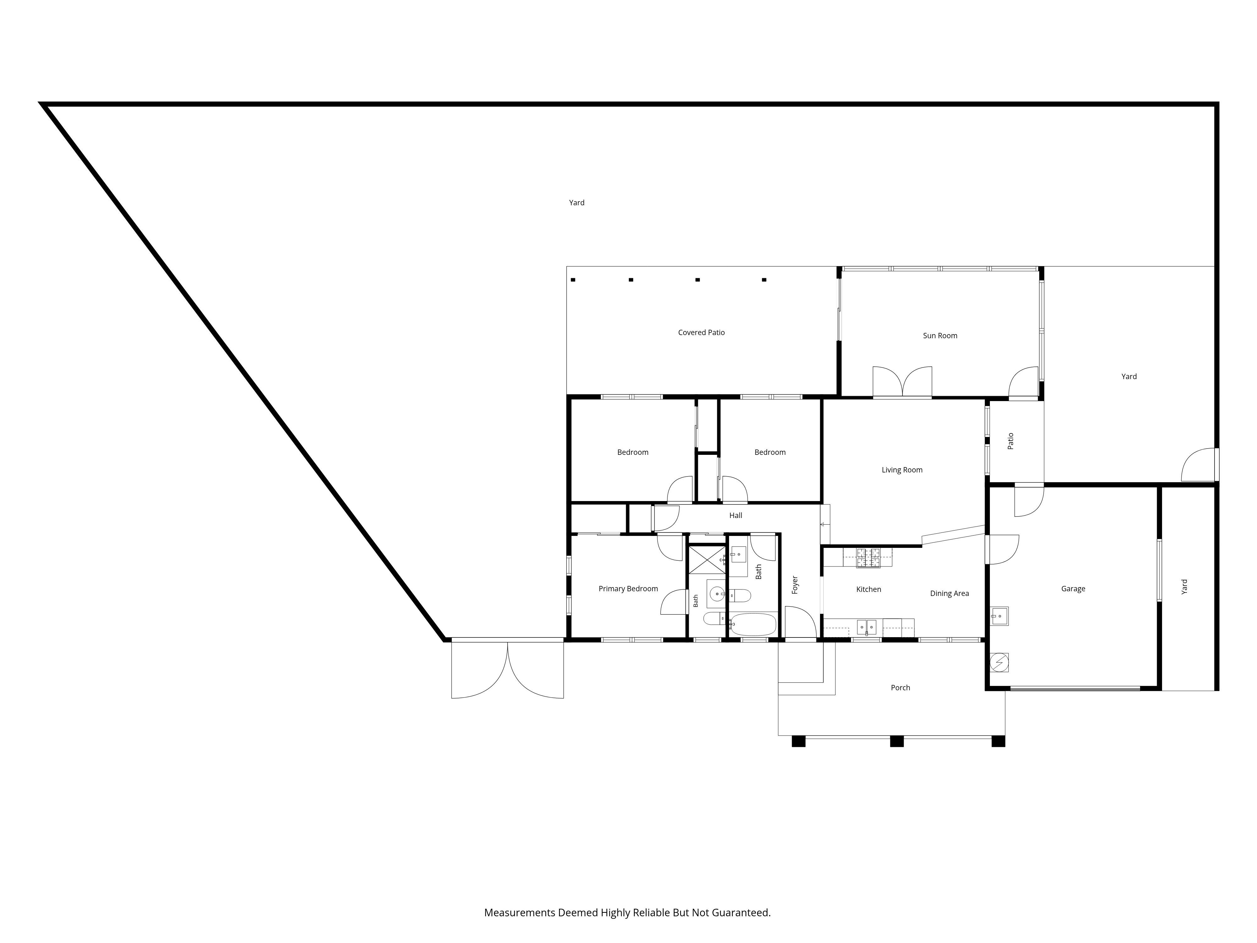 Floor plan 1 for 957 W Pico Ave