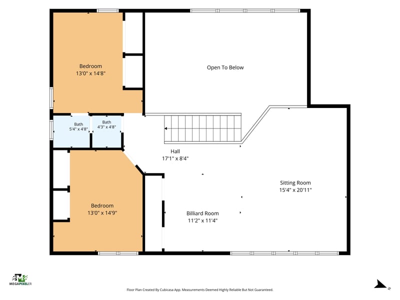Floor plan 2 of 9616 Beauclerc Bluff Rd, Jacksonville, FL 32257