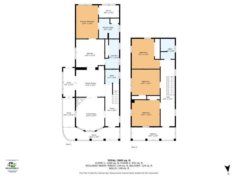 Floorplan at 138 7th St W, Jacksonville, FL 32206