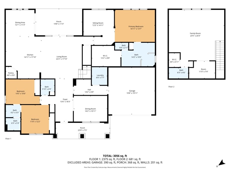 Floor plan 2 of 8662 Mabel Dr, Jacksonville, FL 32256