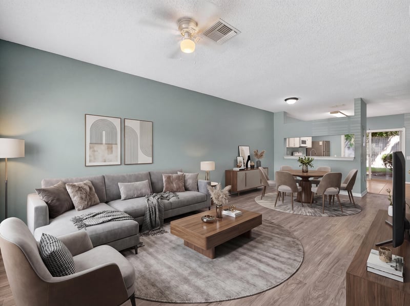 Family Room - at 12311 Kensington Lakes Dr unit 1106, Jacksonville, FL 32246