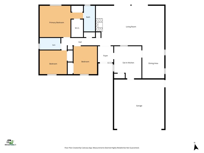 Floor plan 1 of 3955 Cedar Cove Ln, Jacksonville, FL 32257