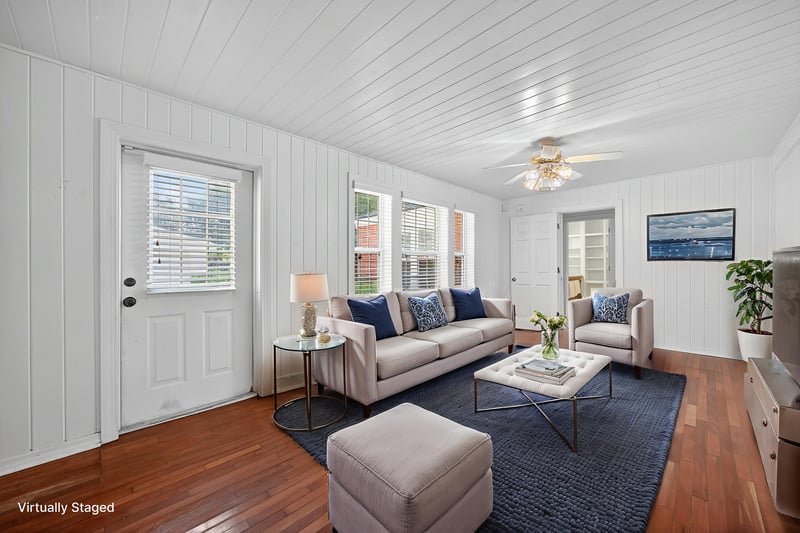 Family-Room-1 -Virtually Staged at 2923 Princeton Ave, Jacksonville, FL 32210
