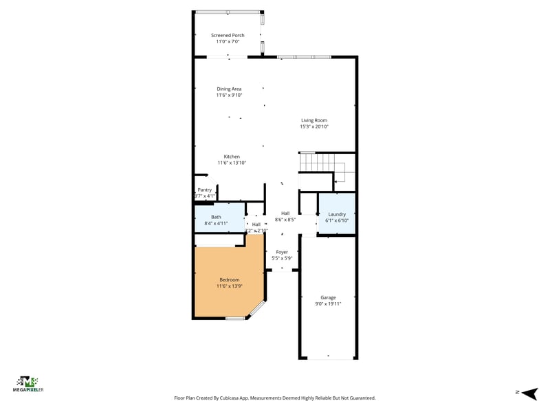 Floor plan 2 of 277 Wooded Crossing Cir, St. Augustine, FL 32084