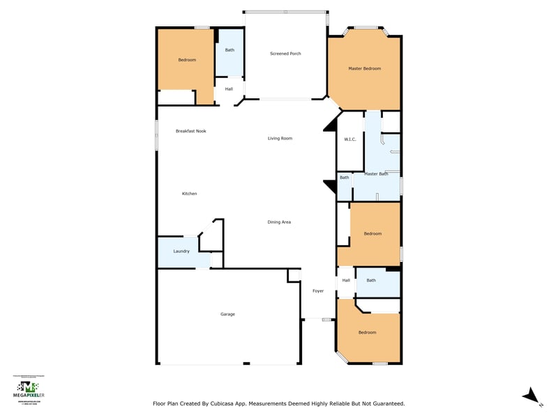 Floor plan 1 of 901 Rose Garden Ct, Fruit Cove, FL 32259
