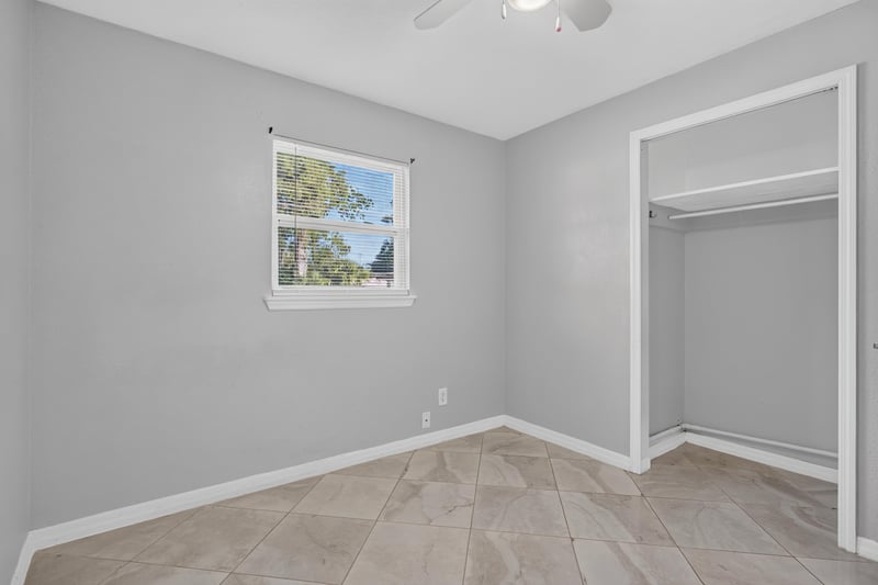 Bedroom with closet and tile flooring at 442 Ameca Ave, Orange Park, FL 32073