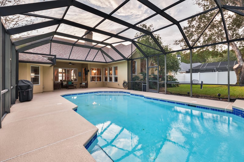 Pool Showing Inside at 320 Talwood Trce, Jacksonville, FL 32259