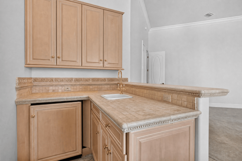 Wet bar with granite counter at 344 Broward Rd, Jacksonville, FL