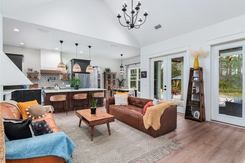 Living Room Diagonal at 34664 Mitigation Trail, Callahan, FL 32011