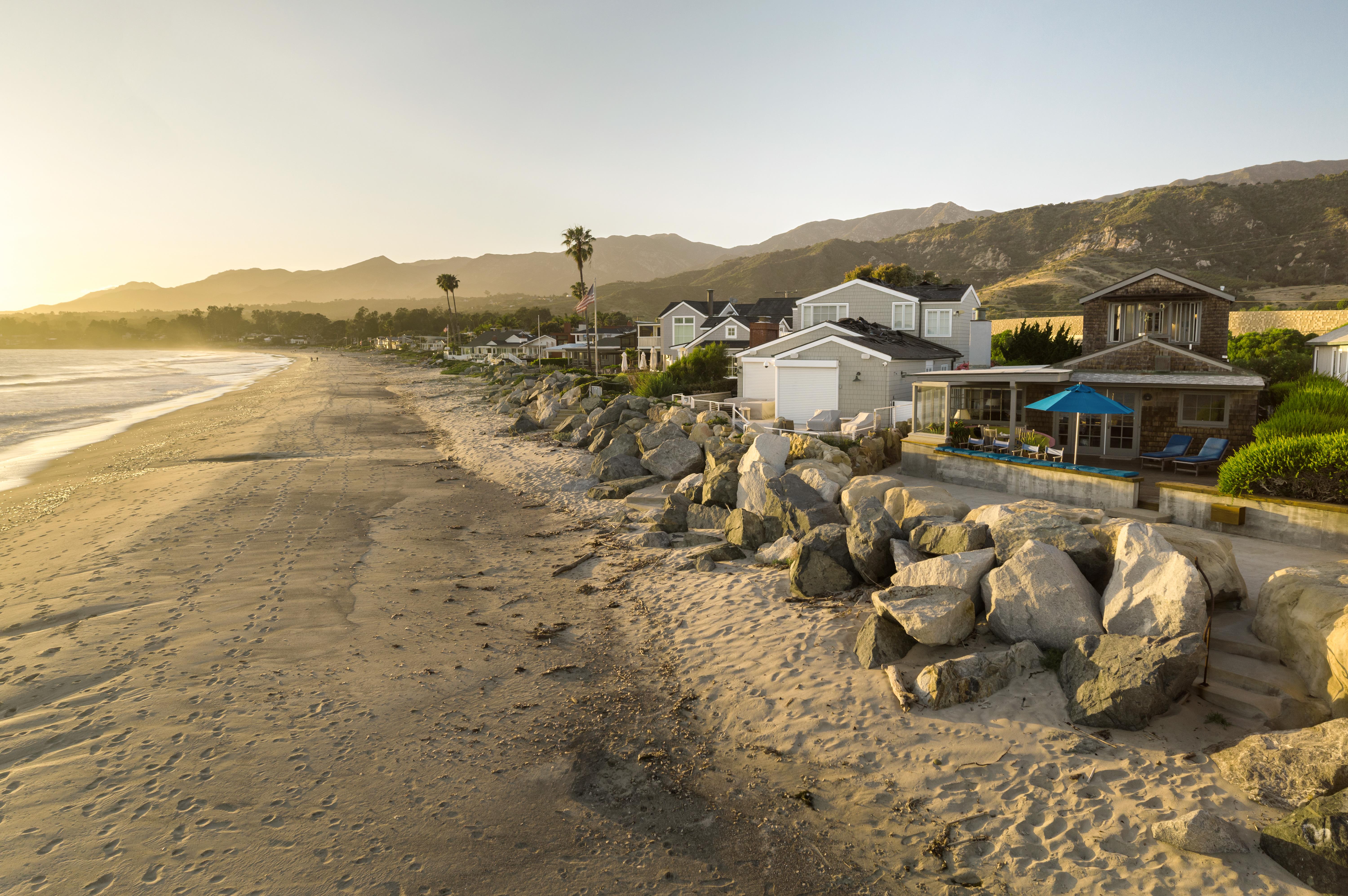 Real estate video production of exterior grounds at 3581 Padaro Ln, Carpinteria CA — Montecito foothills and Pacific Ocean views captured by VirTour Media