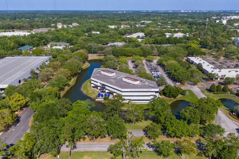 Aerial Full Campus at 6675 Corporate Center Pkwy, Jacksonville, FL 32216